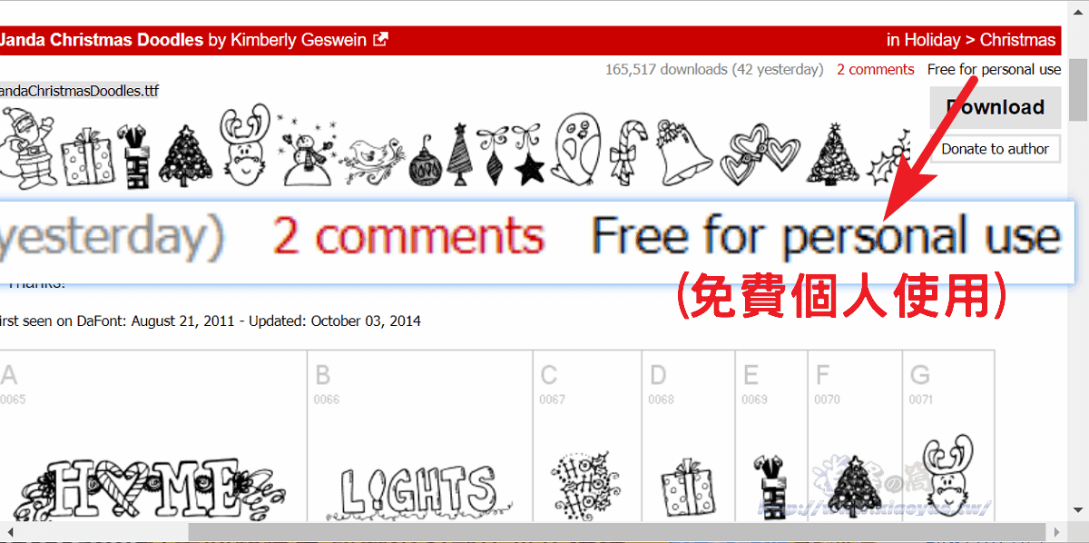 Christmas Fonts 72 款適合聖誕節字體