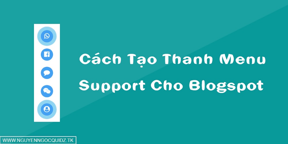 Cách Tạo Thanh Menu Support Cho Blogspot Cách Tạo Thanh Menu Support Cho Blogspot
