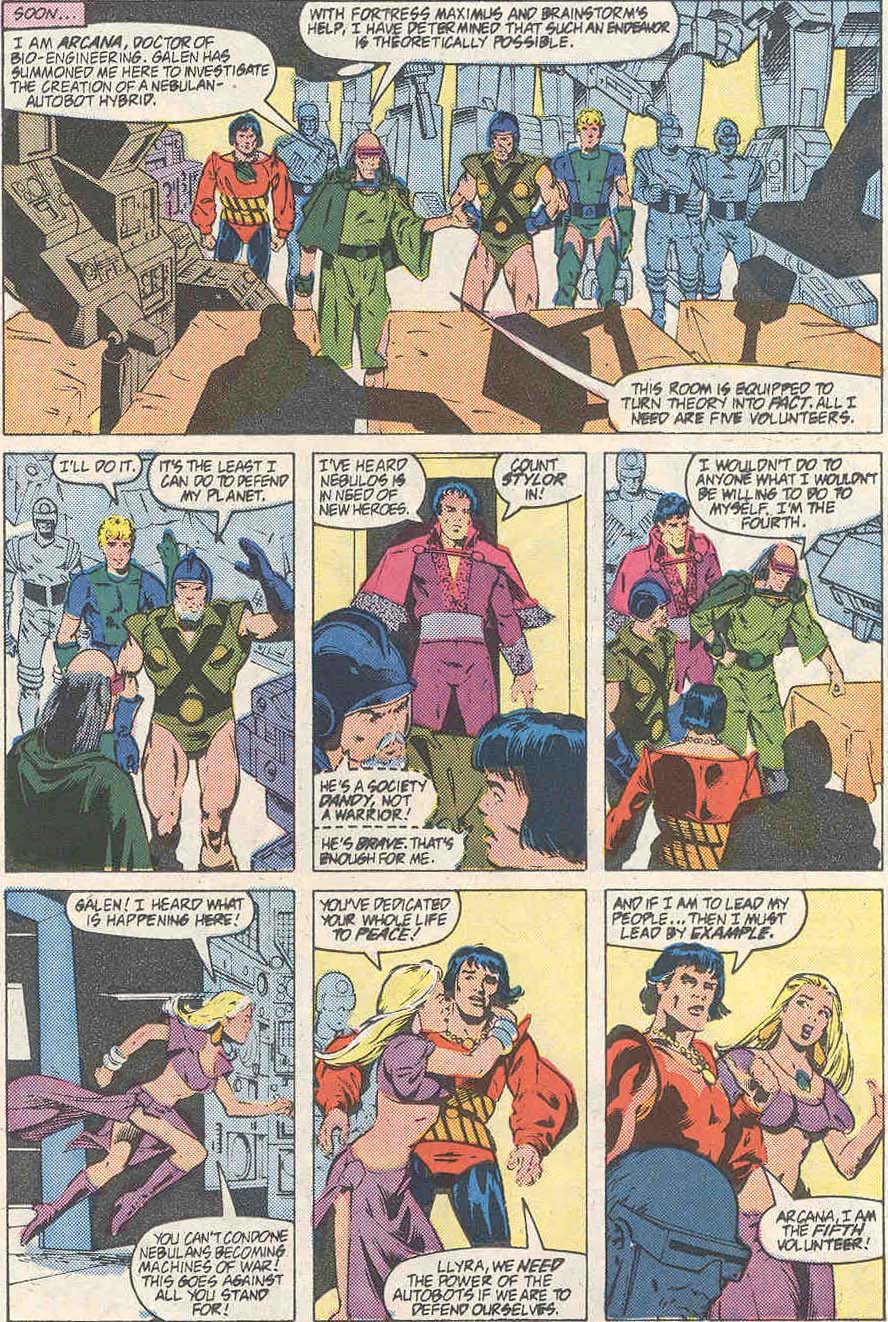 The Transformers: Headmasters issue 2 - Page 16