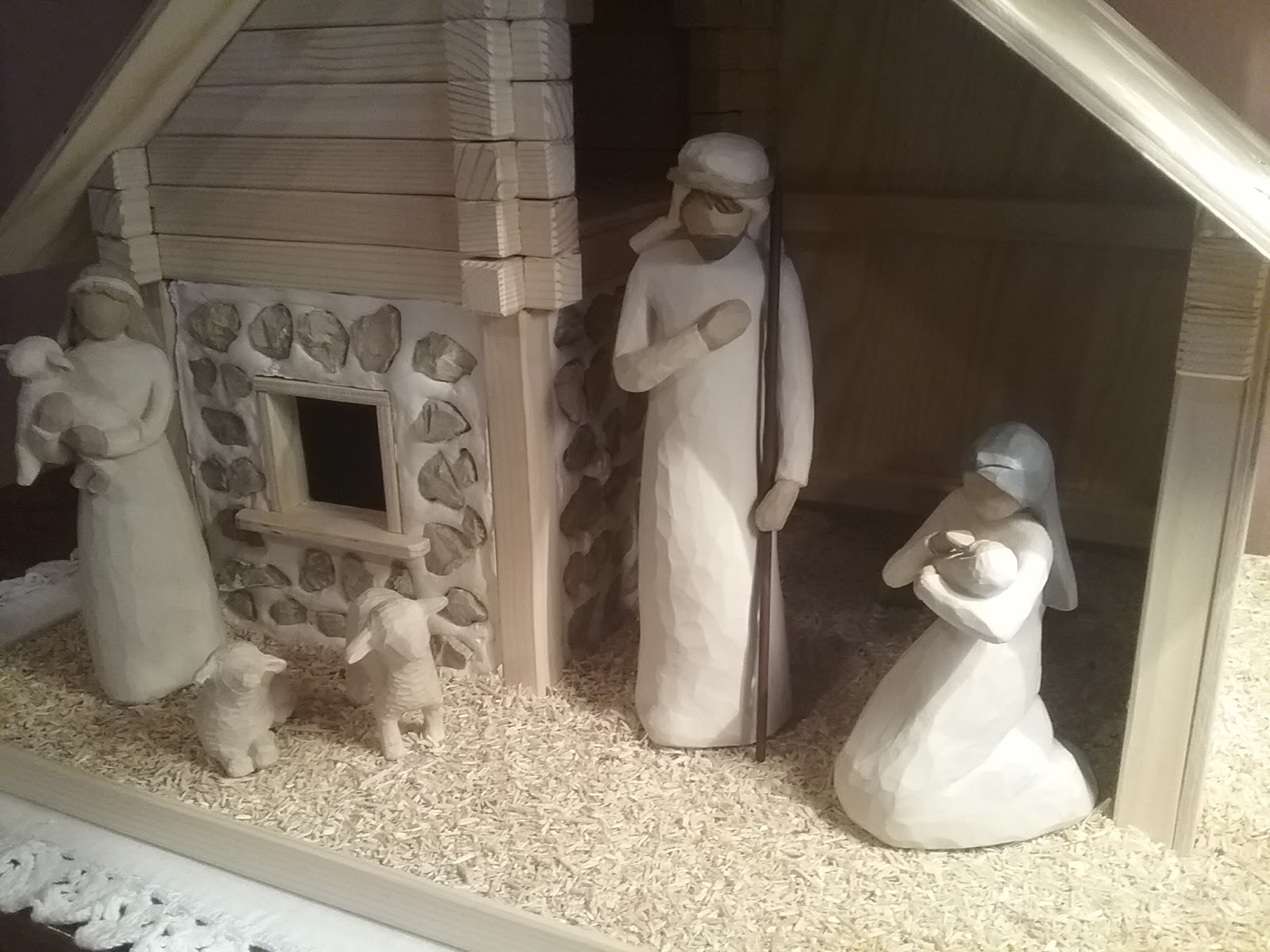 BlütenzauberEgenhausen Willow Tree Krippe