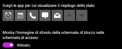 Contenuti in evidenza mostra schermo nero come sfondo in Windows 10 (Windows Spotlight) 33 screenshotwin10