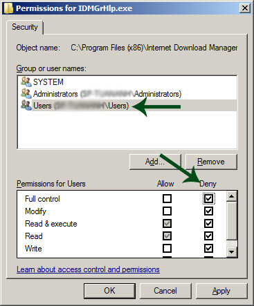 Chỉnh sửa cài đặt Как исправить ошибку IDM Поддельный серийный номер