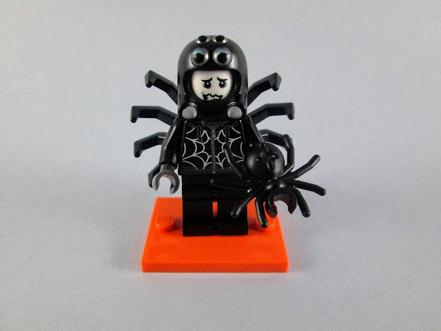 Minifigura Spider Suit Boy da nova serie LEGO de minifiguras 71021 Series 18 - Party
