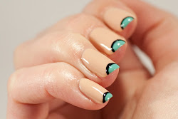 funky french nails crazy particularly grown decided shapes really round had them play