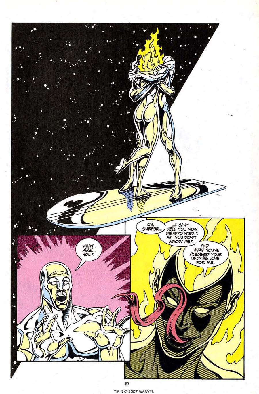 Read online Silver Surfer (1987) comic -  Issue #99 - 29