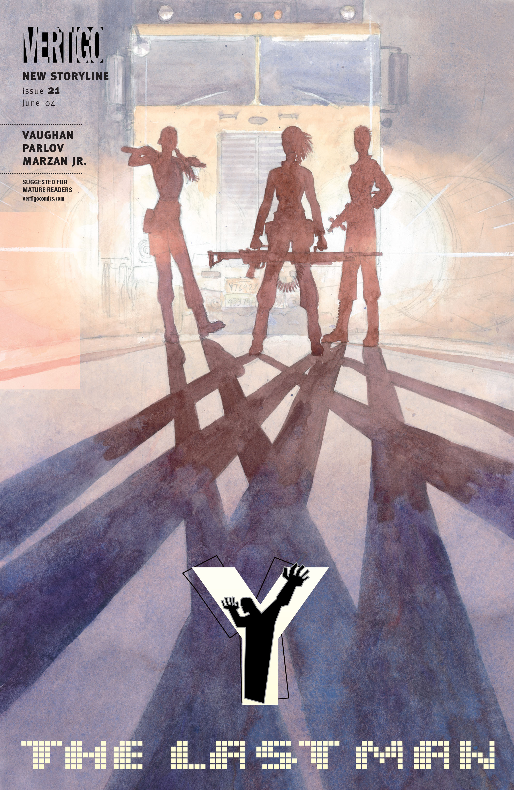 Read online Y: The Last Man (2002) comic -  Issue #21 - 1