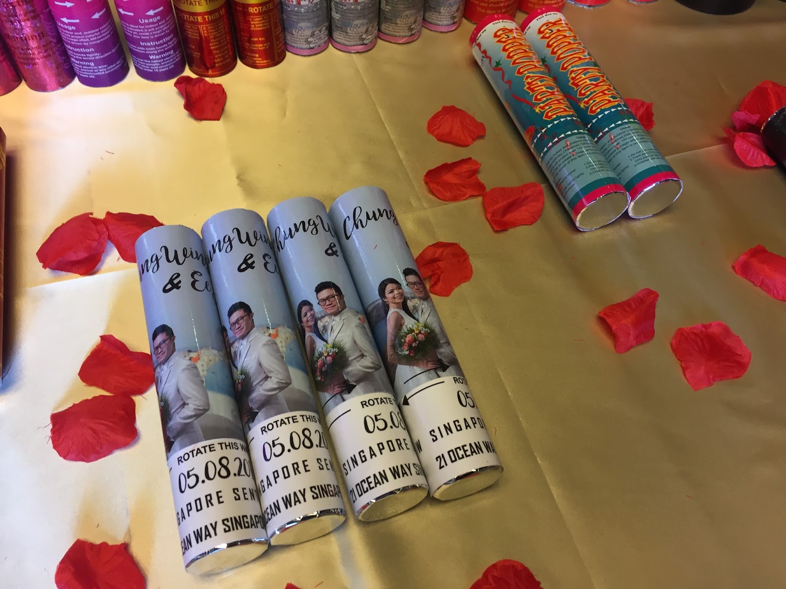 The launch of Party Popper Singapore