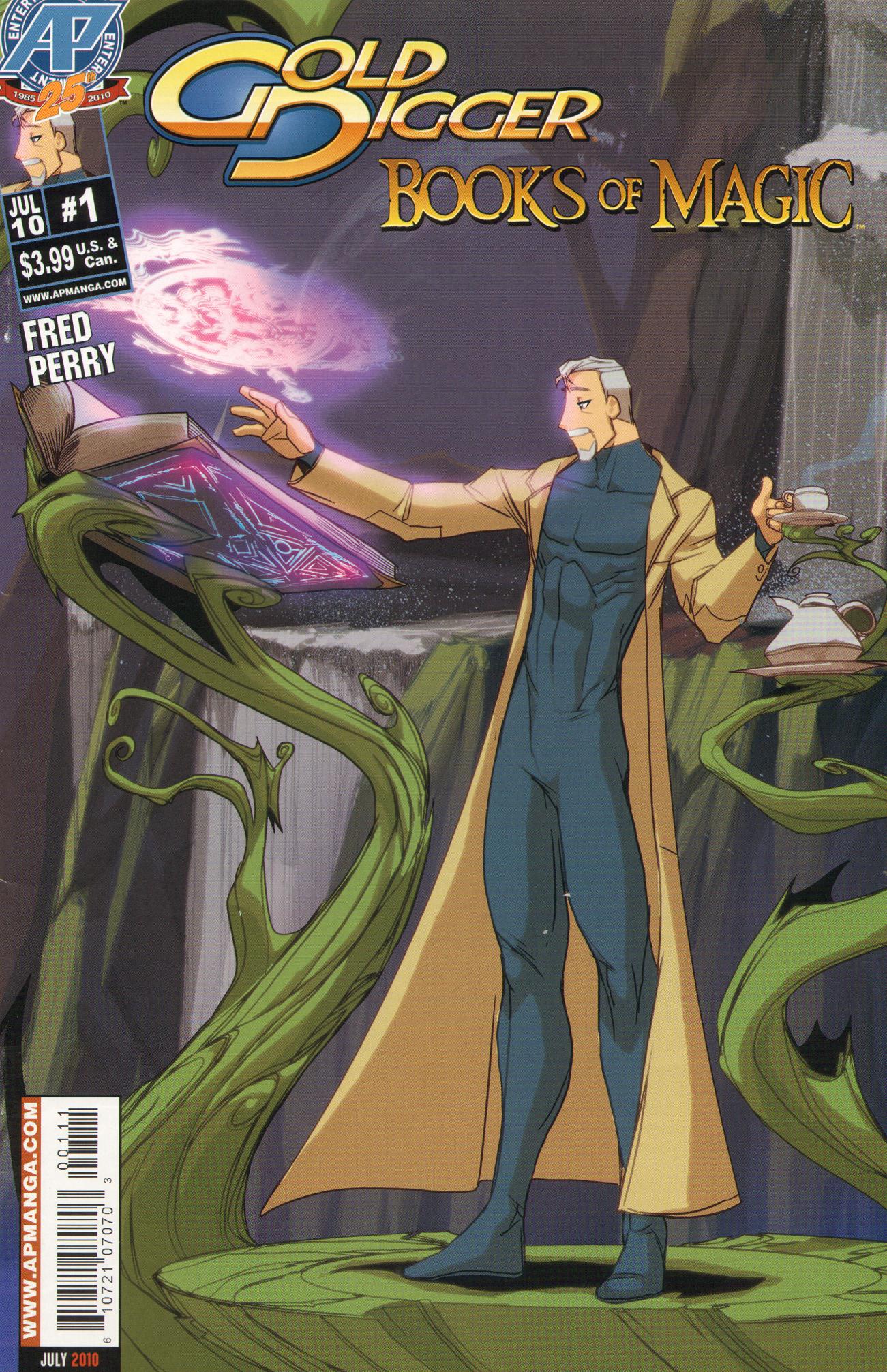 Read online Gold Digger: Books of Magic comic -  Issue #1 - 1