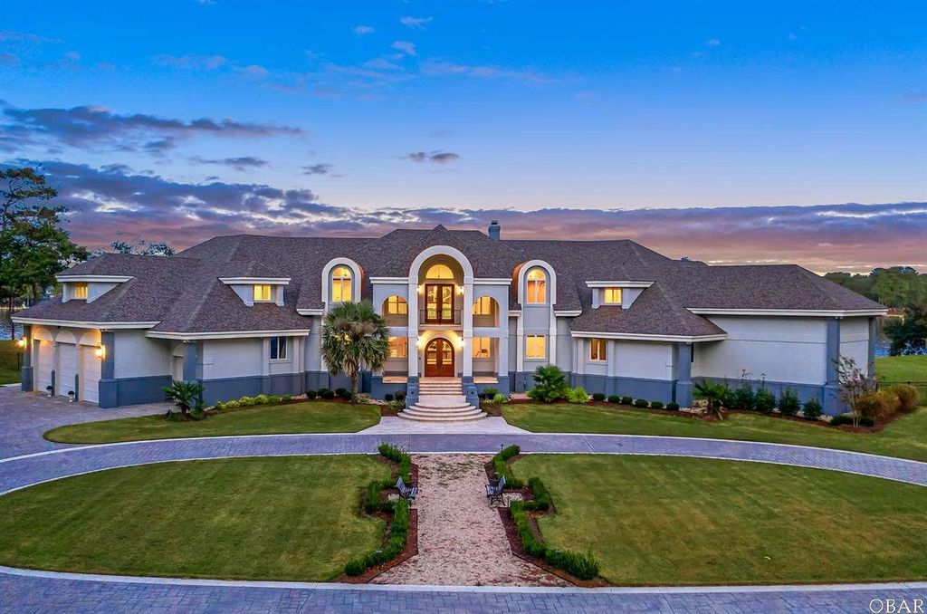 14,000 Square Foot Waterfront Mansion In Kitty Hawk, NC THE AMERICAN