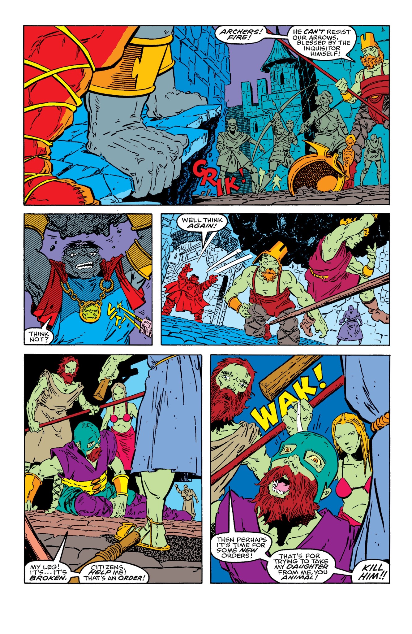 Read online Hulk Visionaries: Peter David comic - Issue # TPB 3 - 132