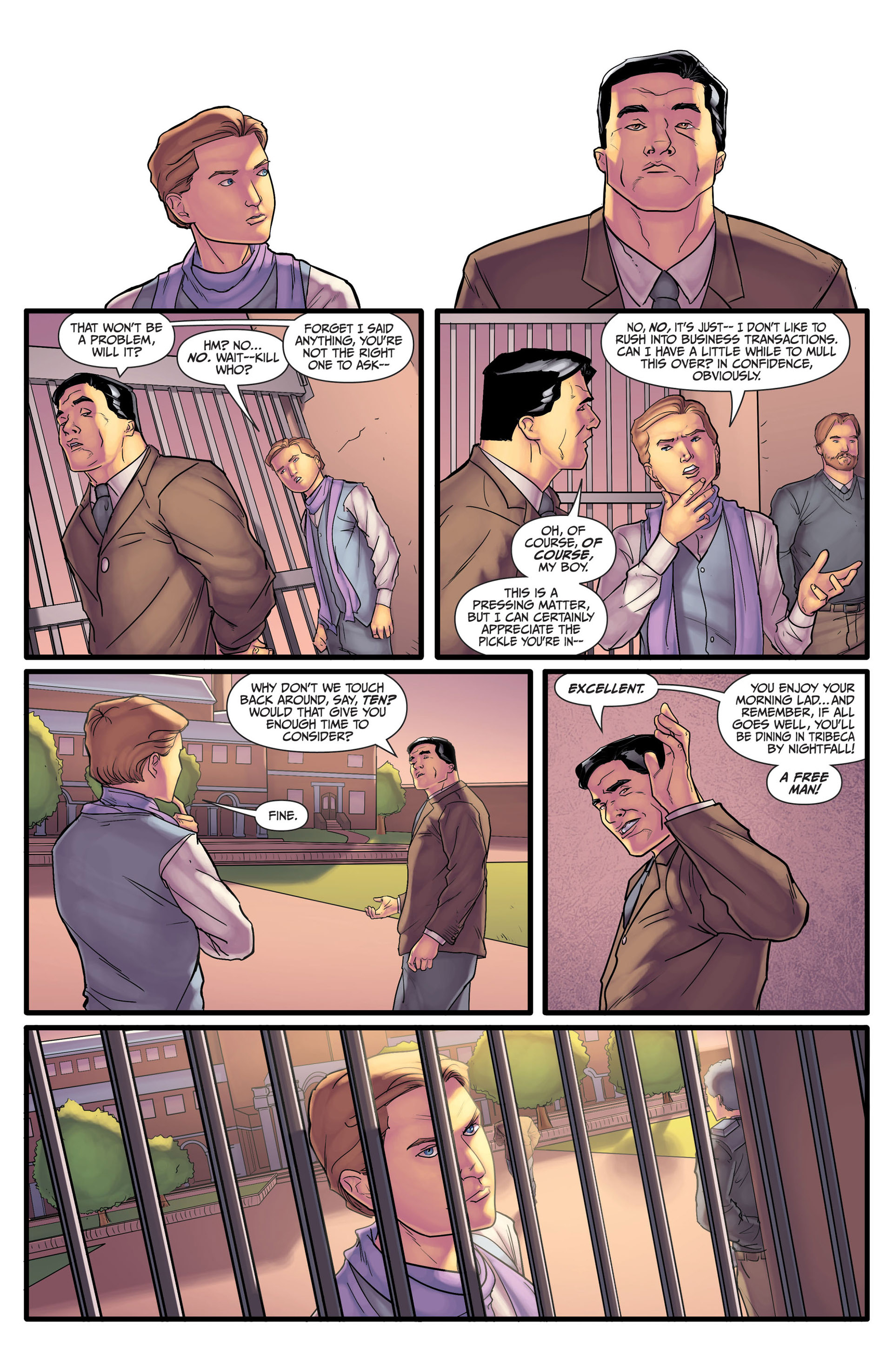 Read online Morning Glories comic -  Issue #11 - 15