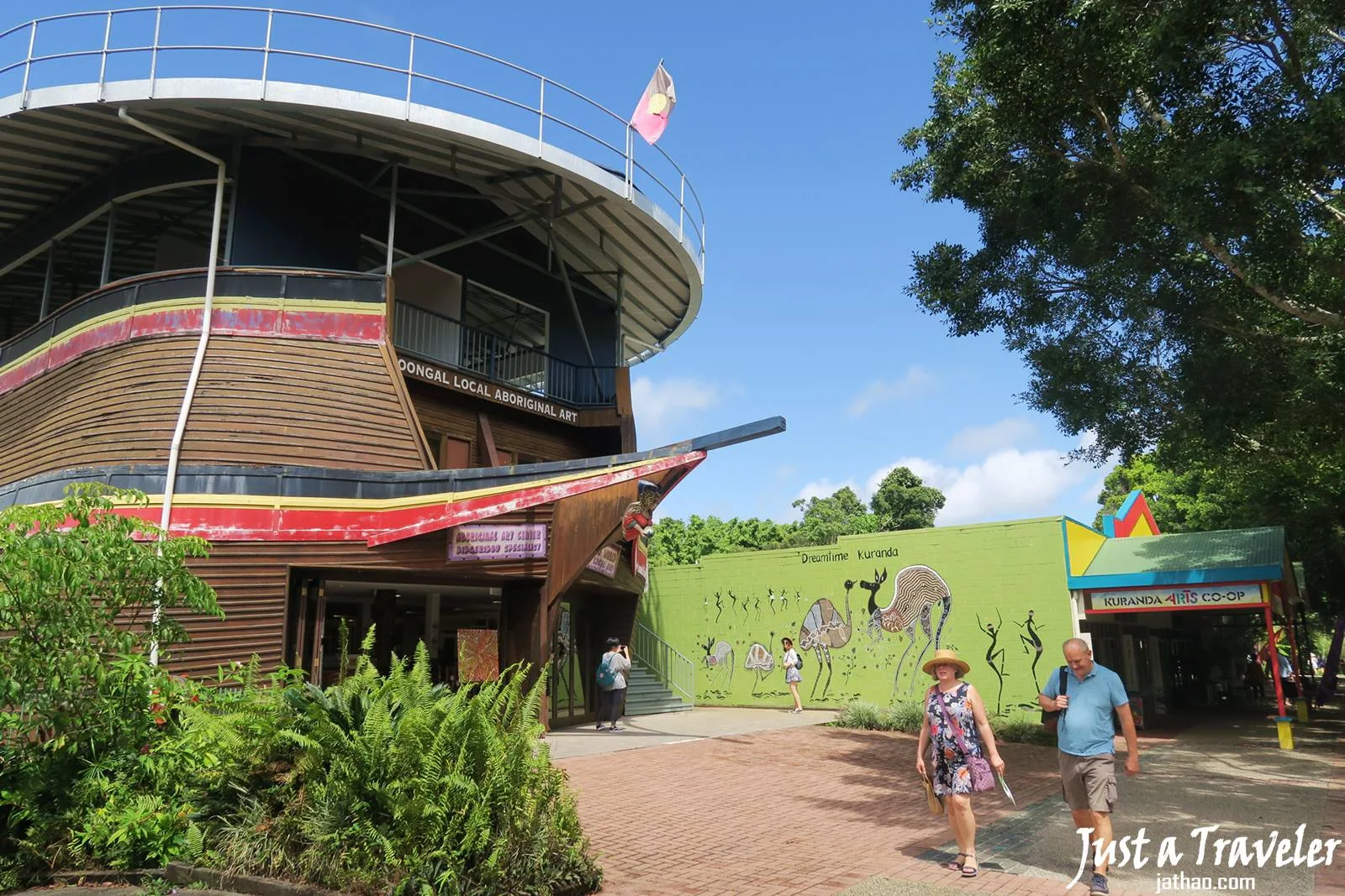 凱恩斯-庫蘭達-交通-景點-庫蘭達觀光火車-庫蘭達纜車-自由行-旅遊-澳洲-Cairns-Kuranda-Scenic-Railway-Skyrail-Cableway-Travel-Tourist-Attraction-Australia