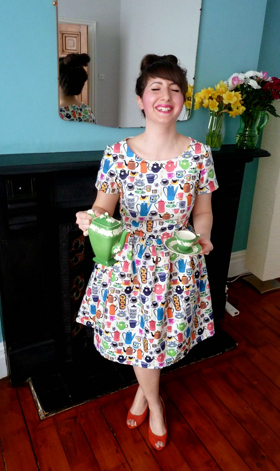 #sewdollyclackett Time for Tea Dress - A Stitching Odyssey