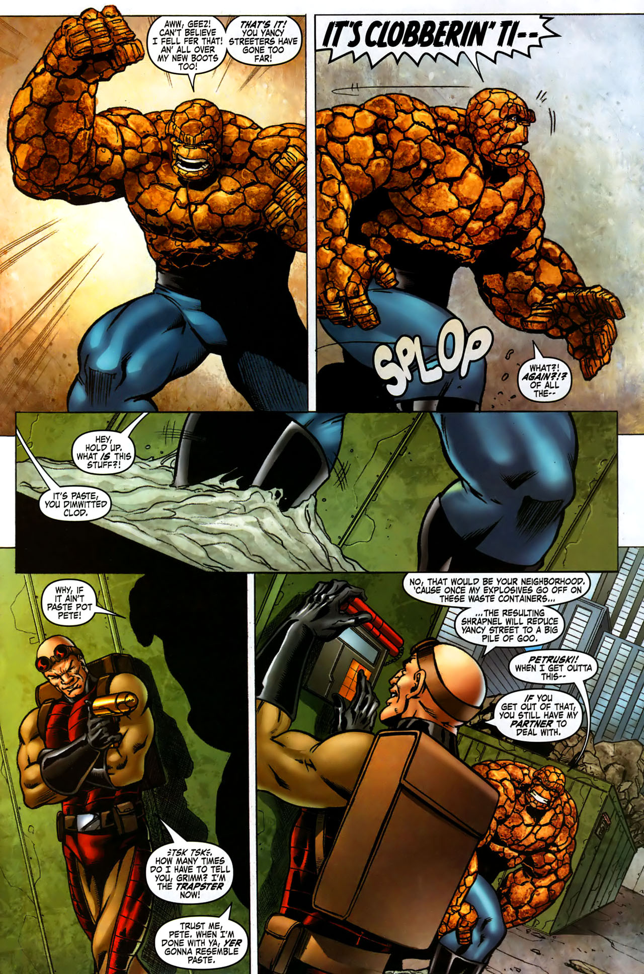 Read online The Thing (2006) comic -  Issue #5 - 22
