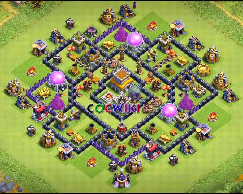 Related image of Best Town Hall 8 Farming Base Design.