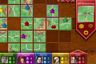 Carcassonne iPhone game available for download 2