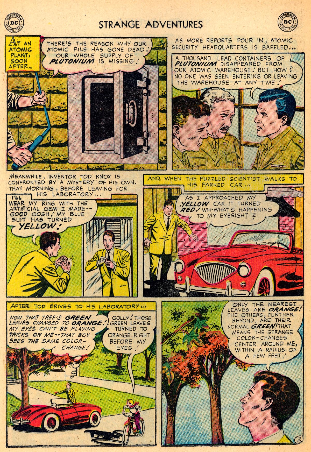Read online Strange Adventures (1950) comic -  Issue #71 - 12