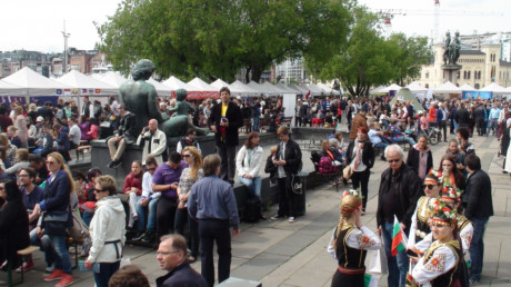 Trung bay ve Viet Nam tai Le hoi Van hoa va Ngon ngu Na Uy - Anh 6