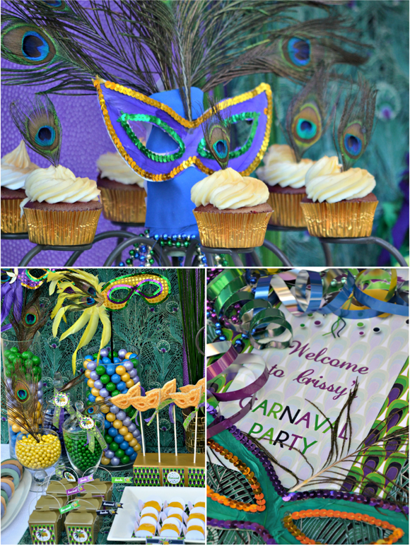 Mardi Gras Party: Brazilian Style CARNAVAL party - BirdsParty.com