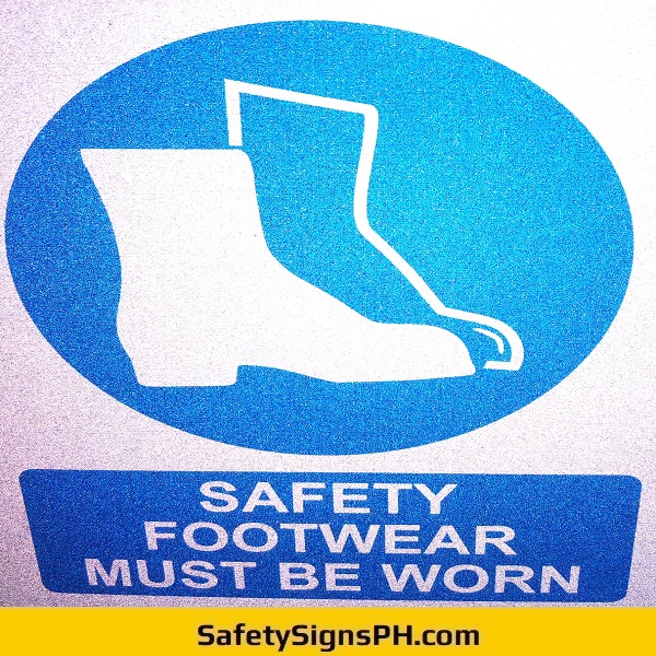 Safety Footwear Sign Philippines