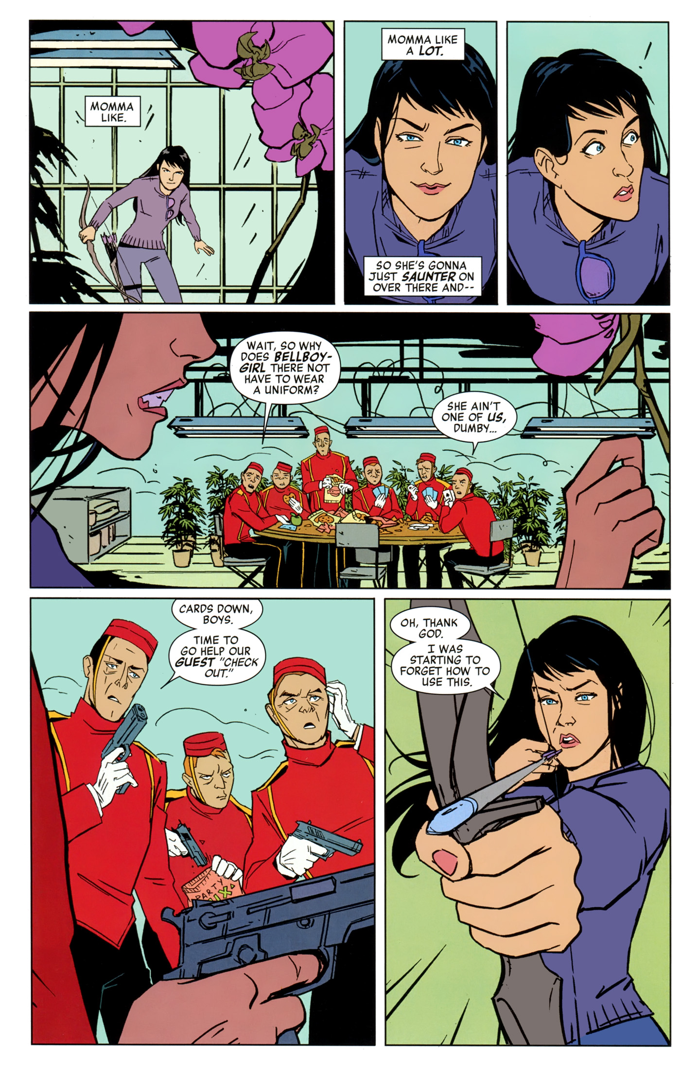 Read online Hawkeye (2012) comic -  Issue #14 - 13