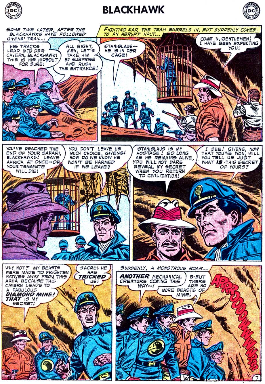 Read online Blackhawk (1957) comic -  Issue #119 - 31