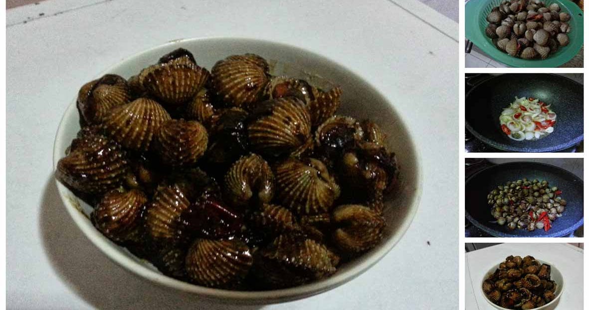 Kerang Goreng Kicap.. Resepi Simple & Sedap lagi.