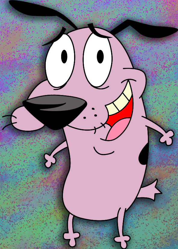 Featured image of post Scared Courage The Cowardly Dog Drawings Check out our courage cowardly dog selection for the very best in unique or custom handmade pieces from our shops