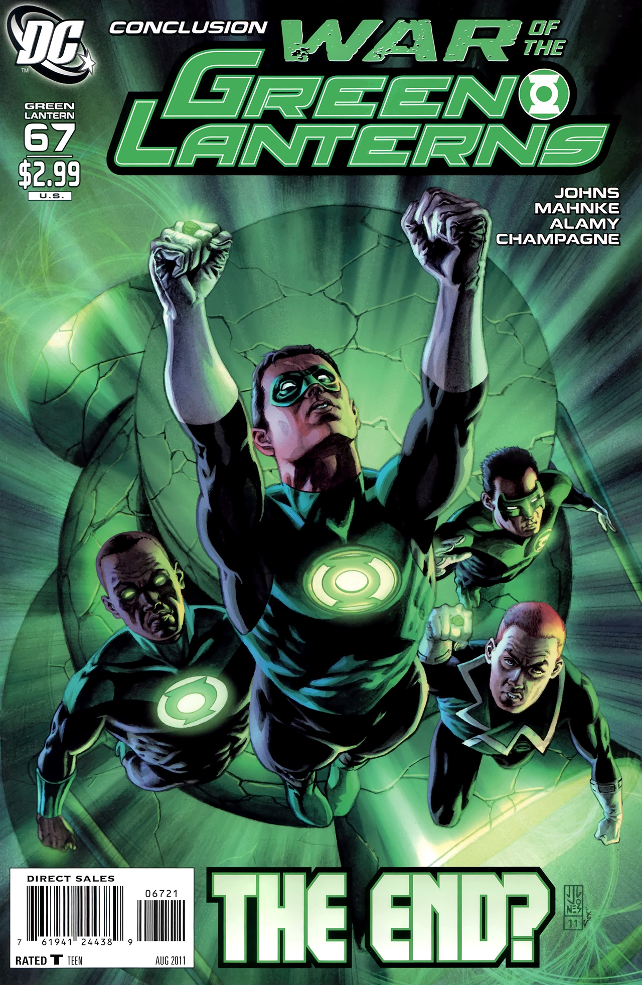 Read online Green Lantern (2005) comic -  Issue #67 - 2