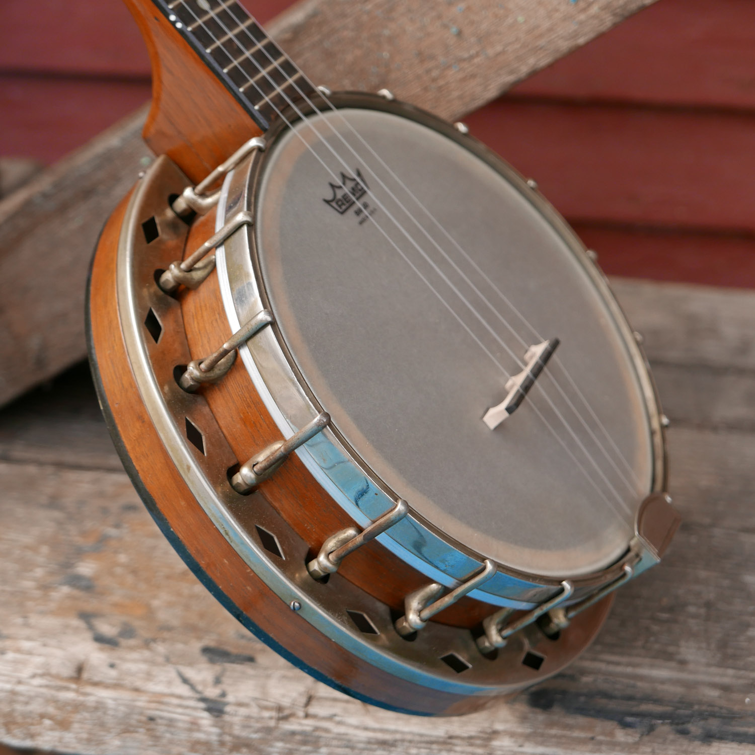 1920s Harmonymade 8" Resonator Banjo Uke