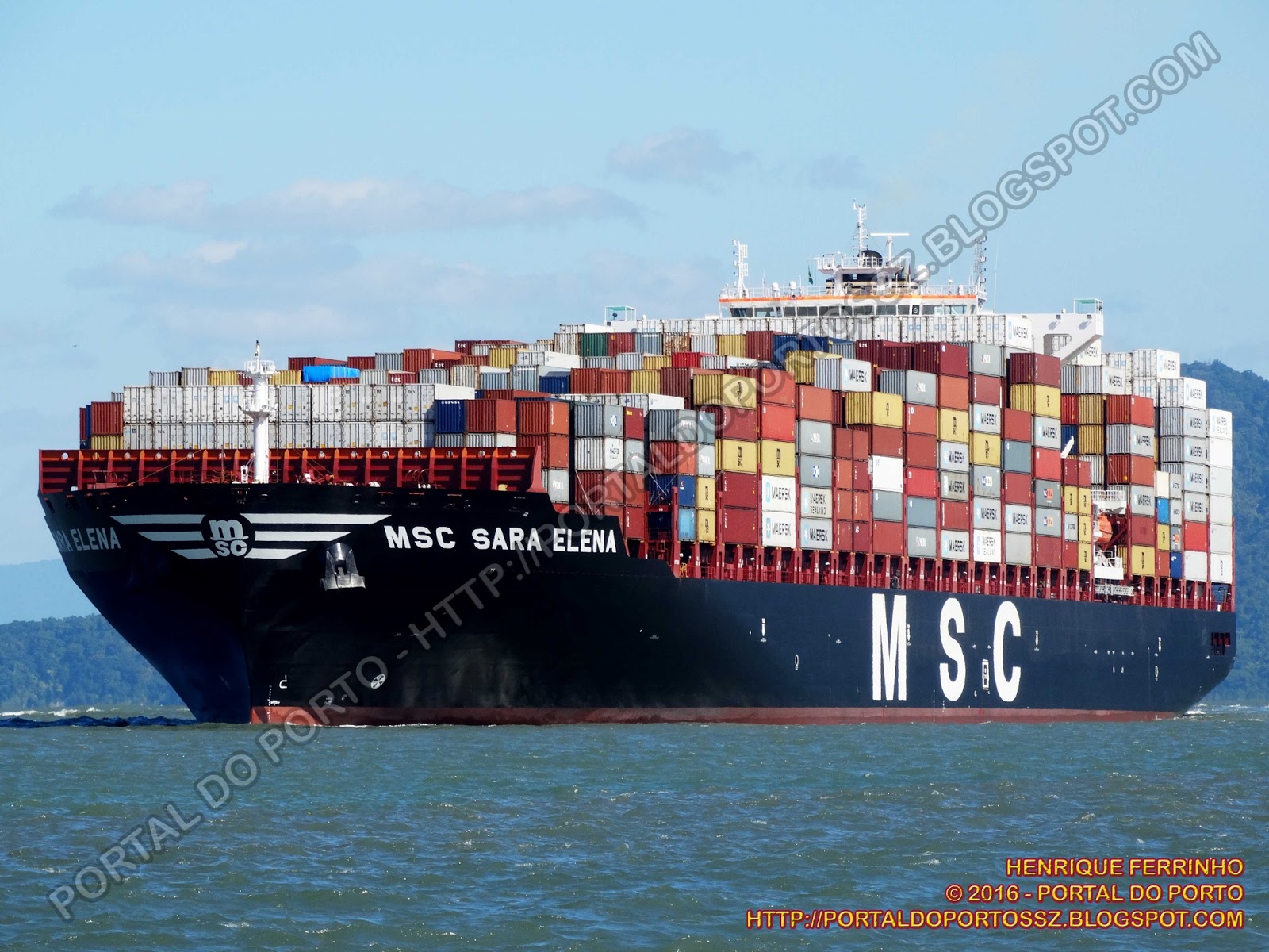 MSC Sara Elena - Portal do Porto