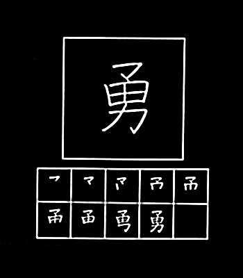 kanji berani