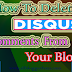 How To Delete Inappropriate Disqus Comments From Your Blog