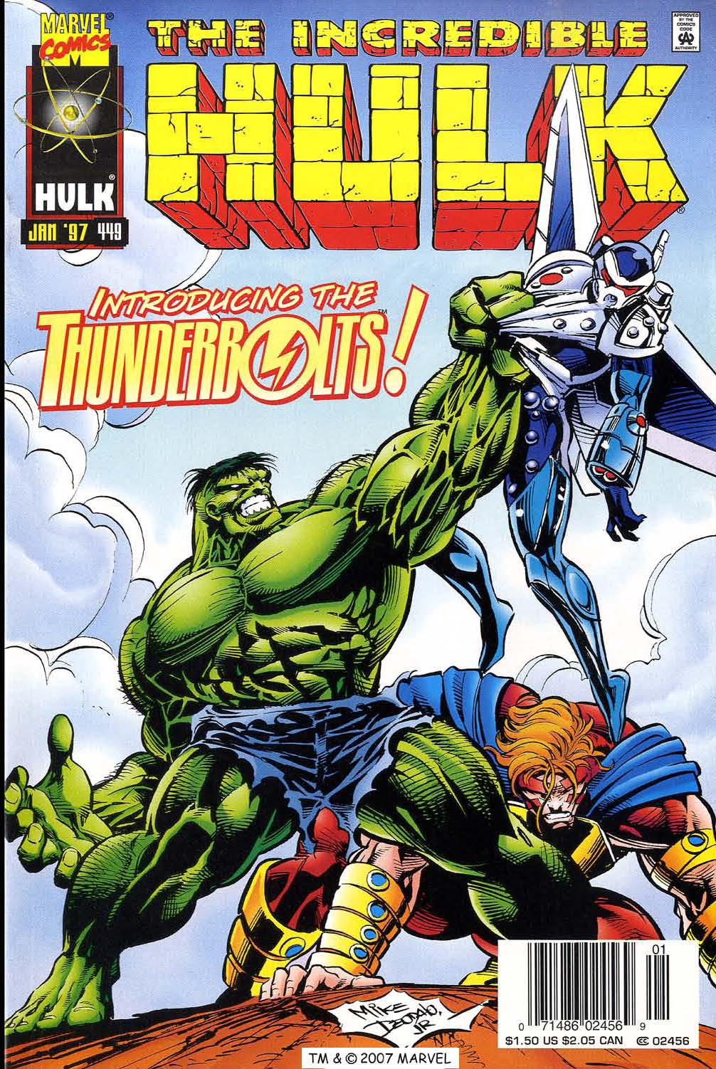 Read online The Incredible Hulk (1968) comic -  Issue #449 - 1
