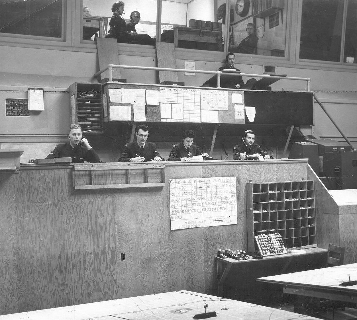 Camping Canadian Visit to RCAF Station / CFS