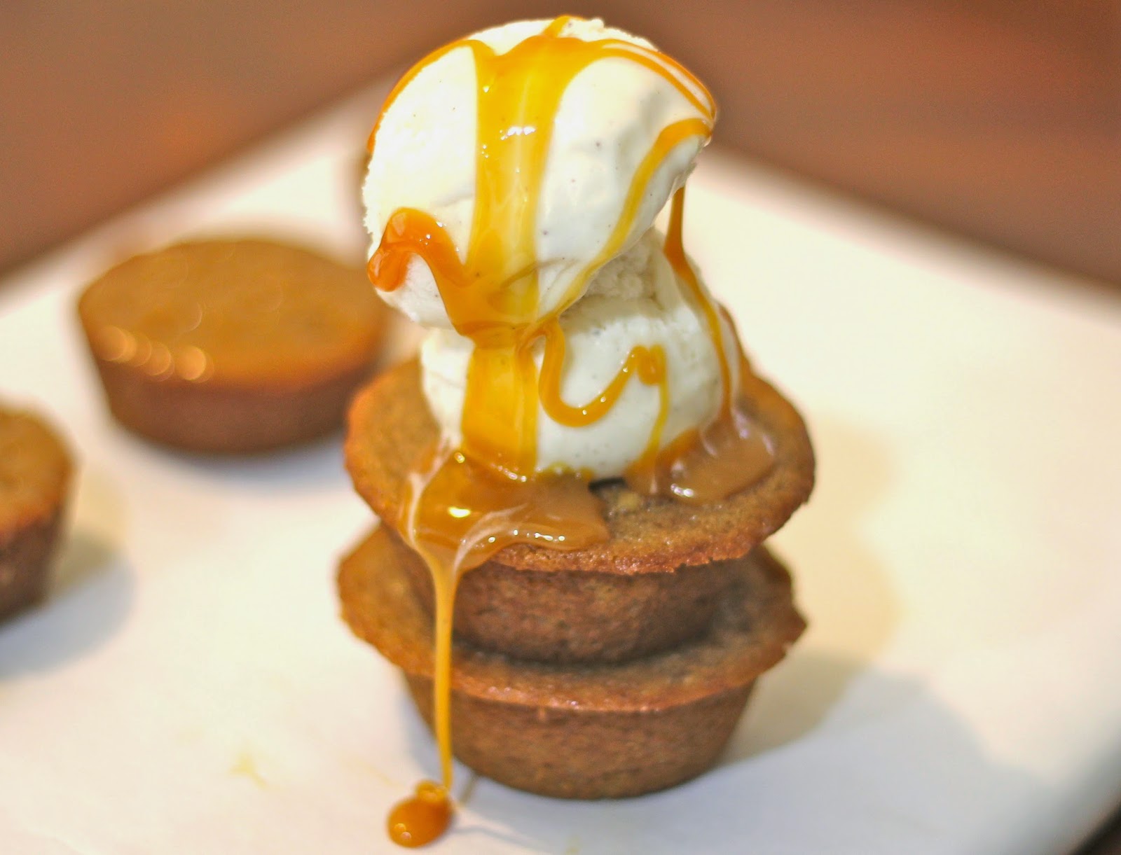 Coast With Me: Salted Caramel Buttermilk Brown Sugar Muffins