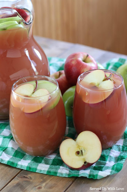 Autumn Harvest Punch by Served Up With Love - WEEKEND POTLUCK 497