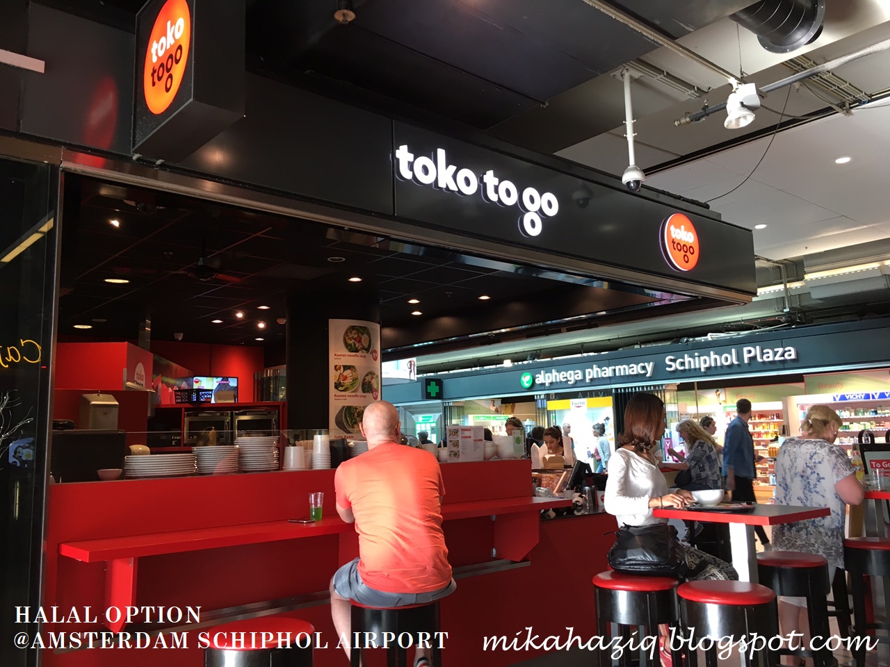 mikahaziq Halal Food Amsterdam Schiphol Airport