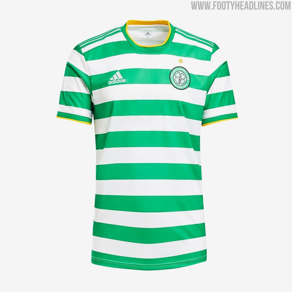 On Pitch: Adidas Celtic 20-21 Home Kit Debuted Without Sponsor