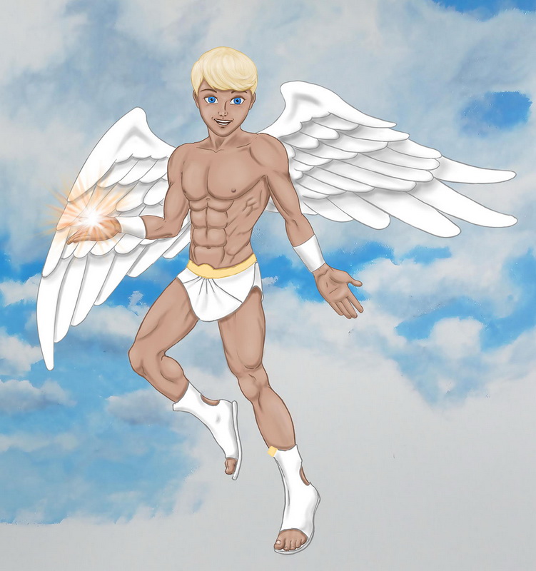 Angel Boy by GonZZoArt.