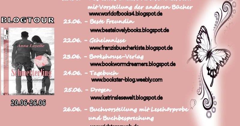 [Blogtour] Blogtour "Wie ein Schmetterling im Wind" von Anna Loyelle
