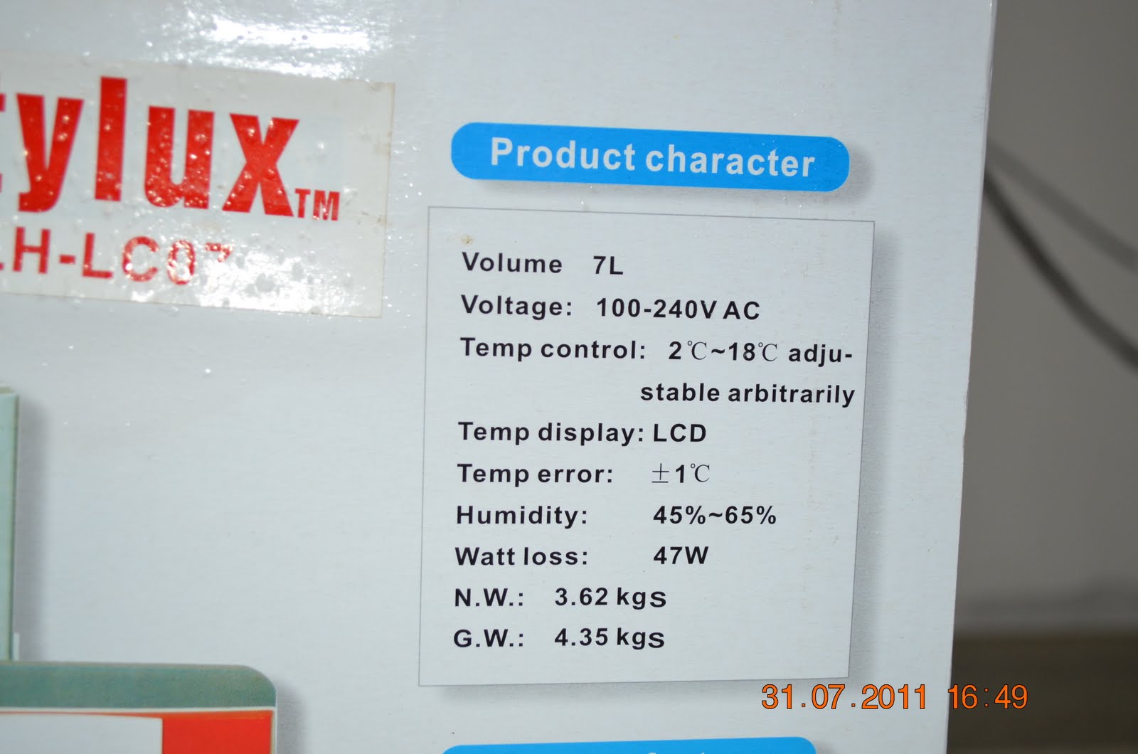 funbabies Stylux Mini Fridge at 65