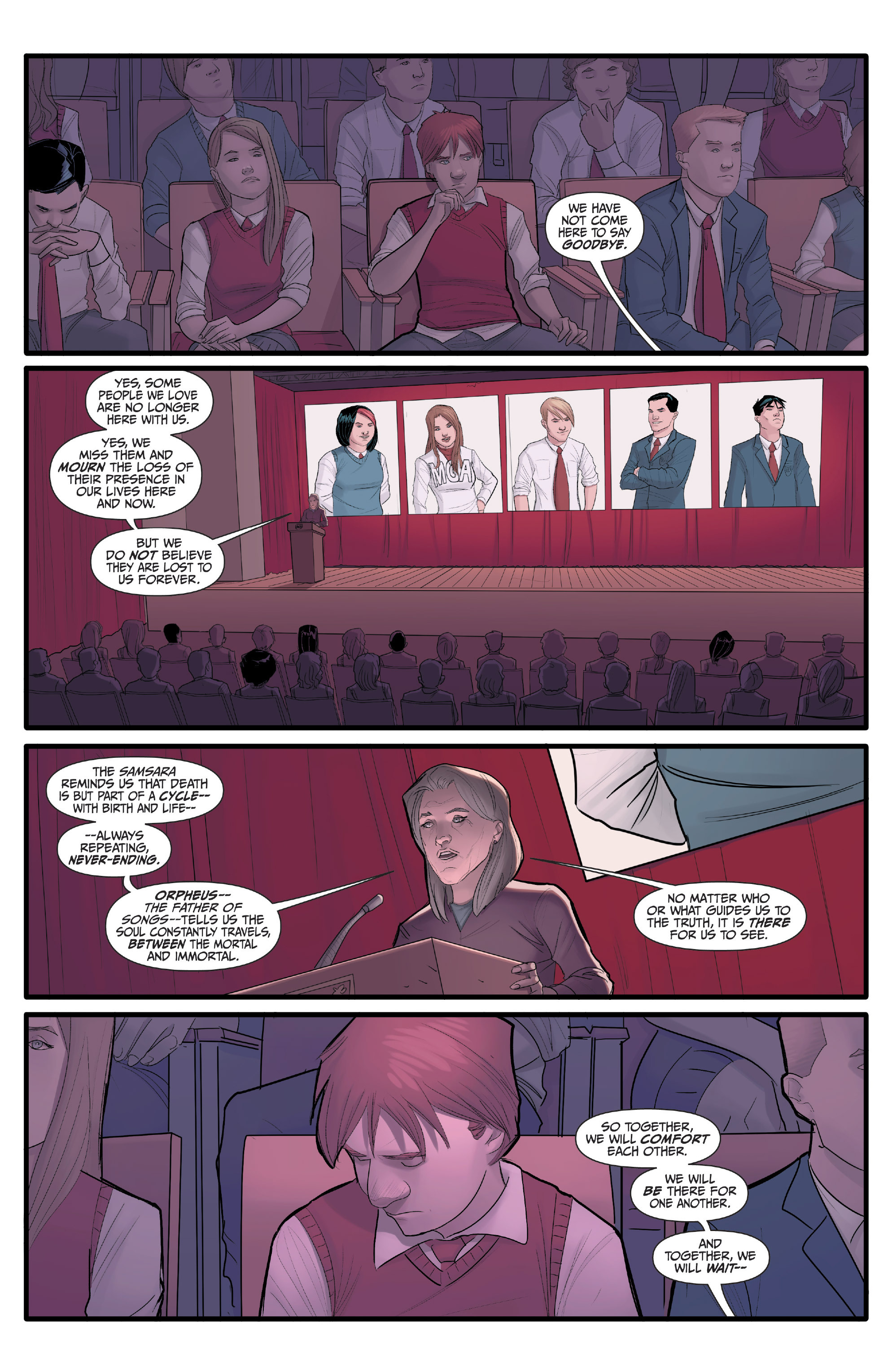 Read online Morning Glories comic -  Issue # _TPB 6 - 34