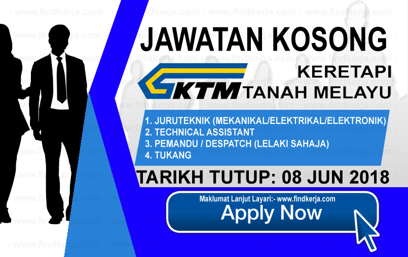 Jawatan Kosong Terkini Keretapi Tanah Melayu Berhad Ktmb Kerja Kosong Kerajaan Swasta