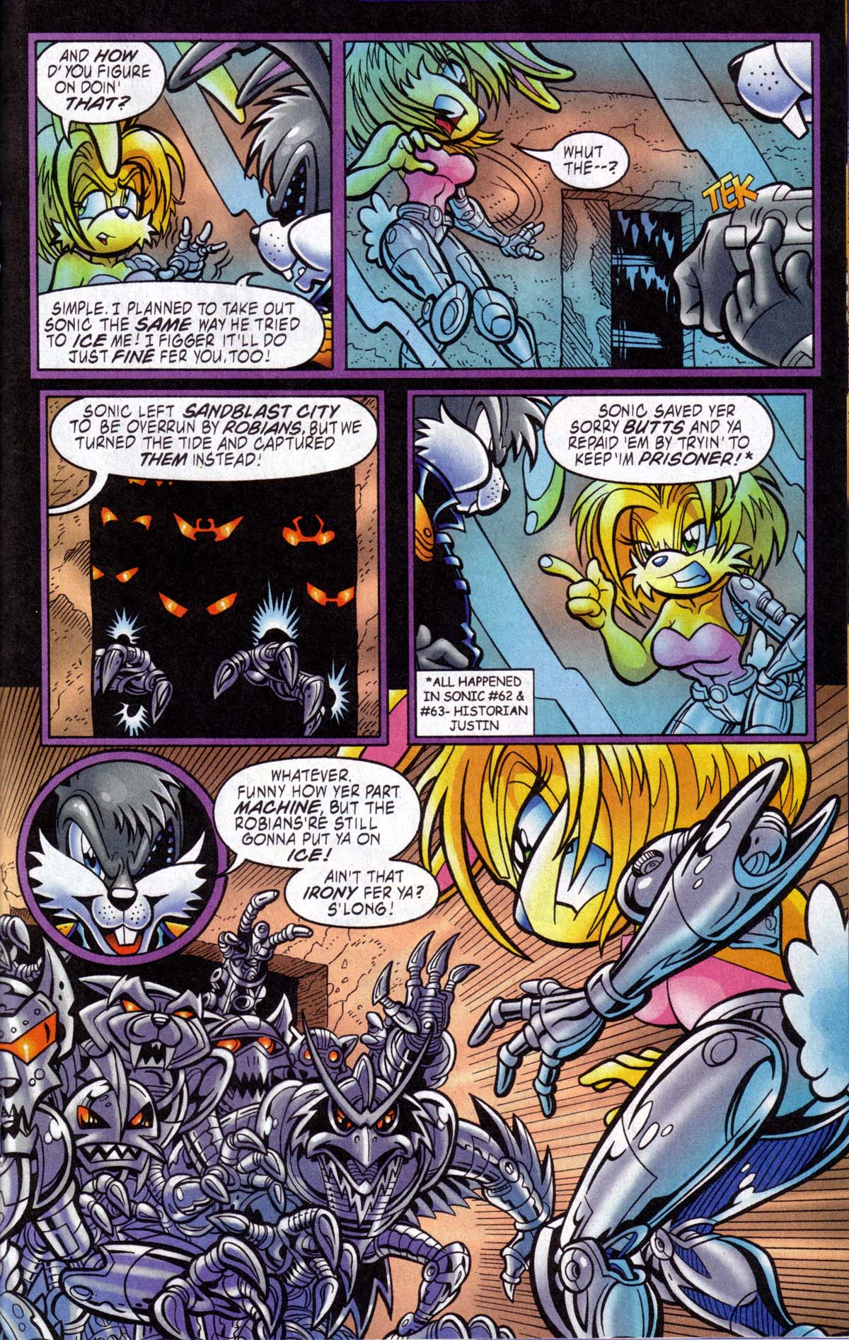 Read online Sonic The Hedgehog comic -  Issue #119 - 16