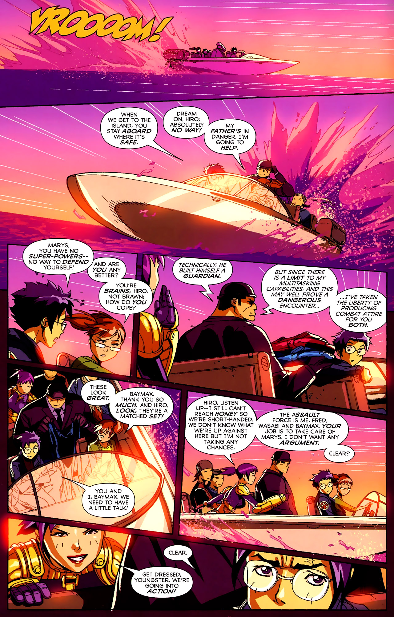 Read online Big Hero 6 (2008) comic -  Issue #3 - 15