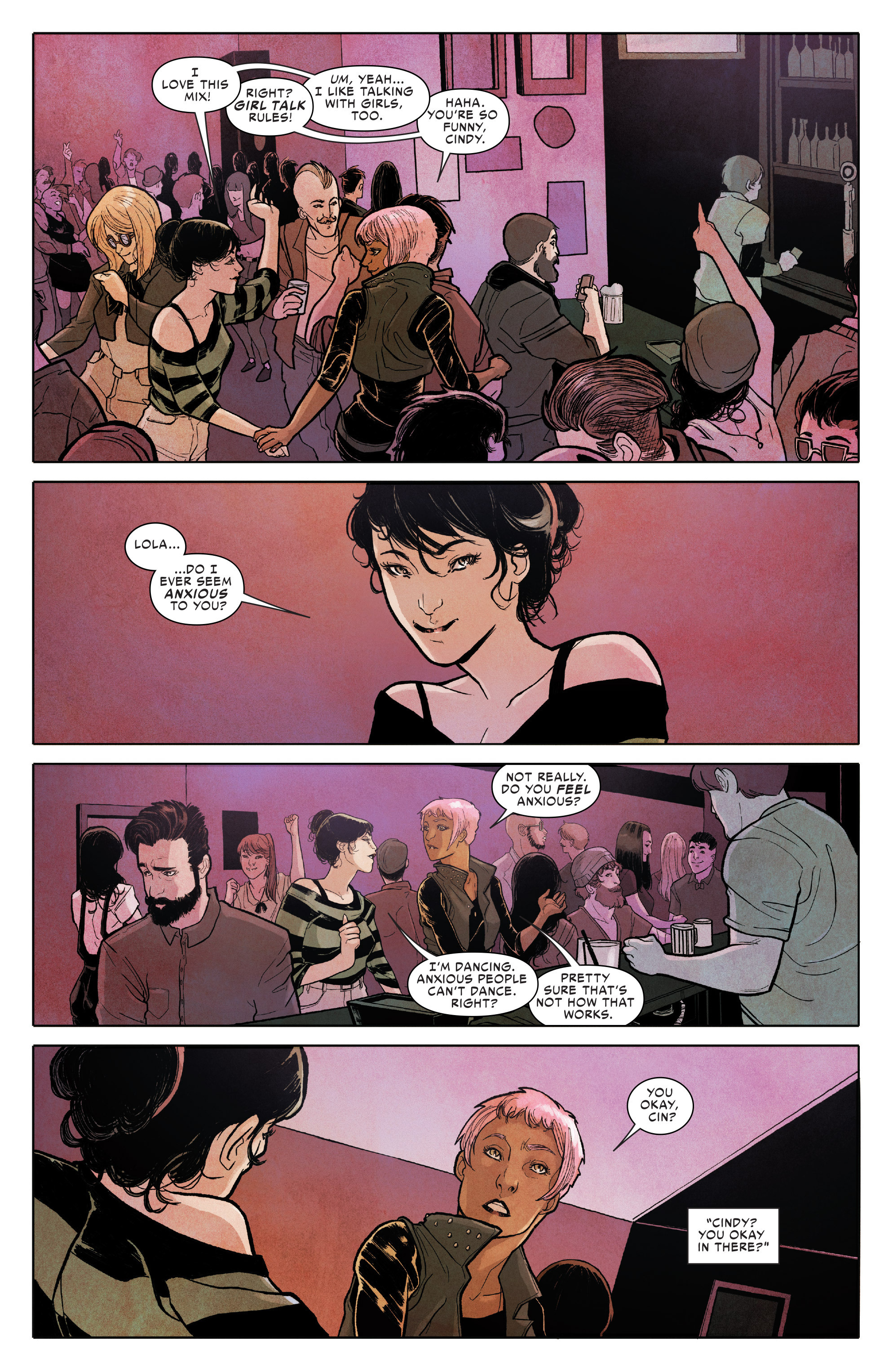 Read online Silk (2015) comic -  Issue #4 - 14