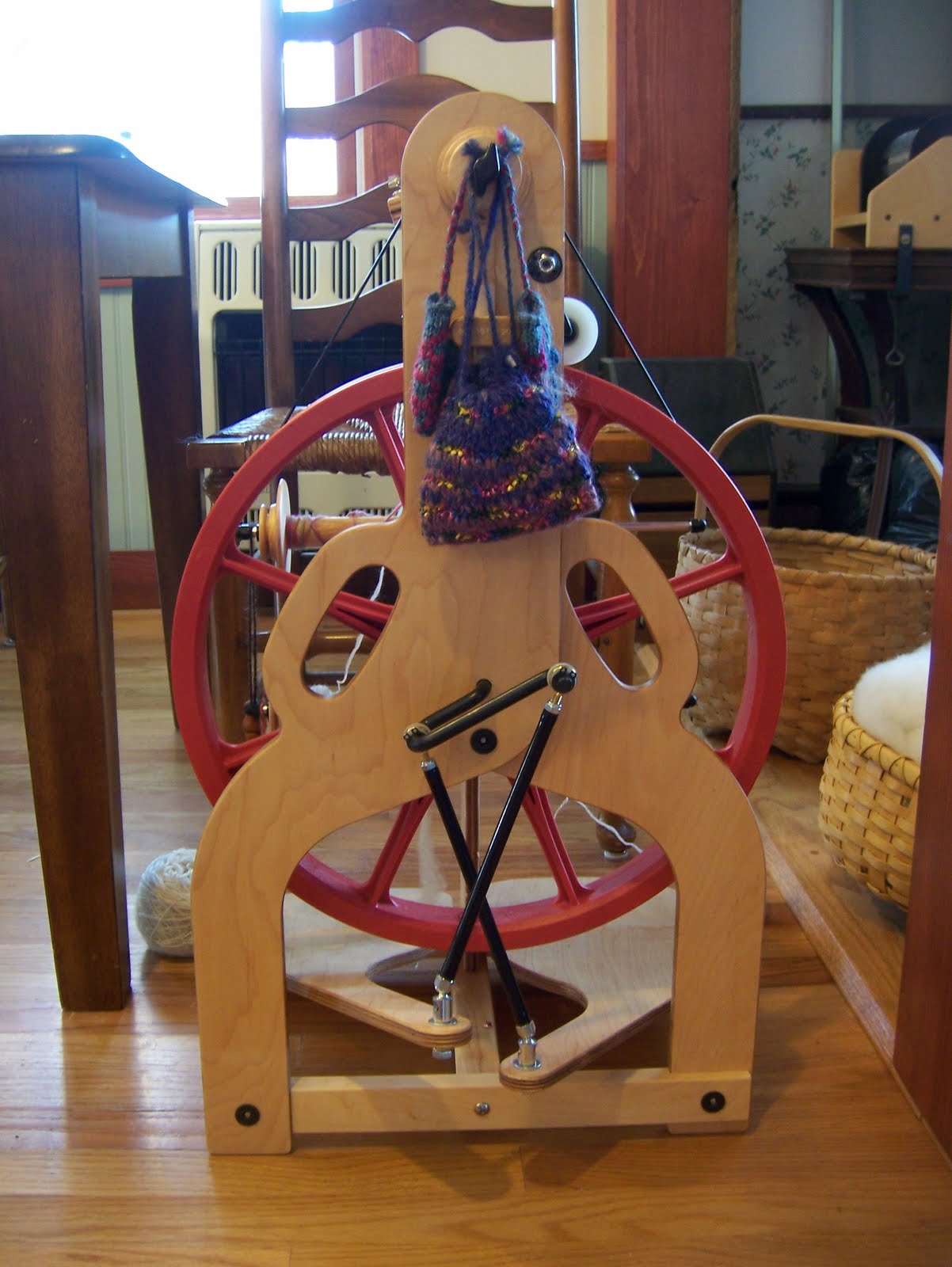 LadyBug Spinning The Schact LadyBug Spinning Wheel