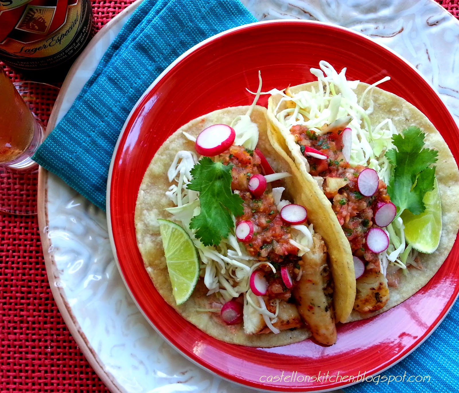 Castellon's Kitchen Easy Tuna Ceviche in Avocado Cups
