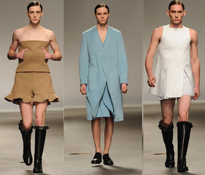 A feast for the eyes!: Men in dresses